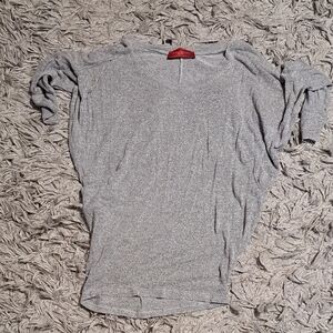 AKIRA CHICAGO Gray Knit Top!